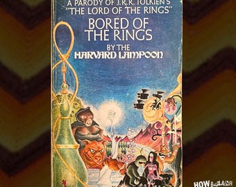 Harvard Lampoon "Bored of the Rings" Vintage 1969 Paperback "Lord of the Rings" Parody