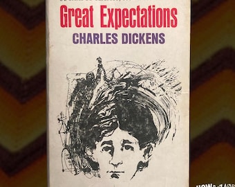 Great Expectations Charles Dickens Vintage (1968) Mass Market Paperback Novel Literature