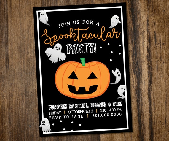 Halloween Party Invitation