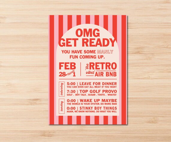 Girls Trip Invitation