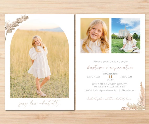 Baptism Invitation