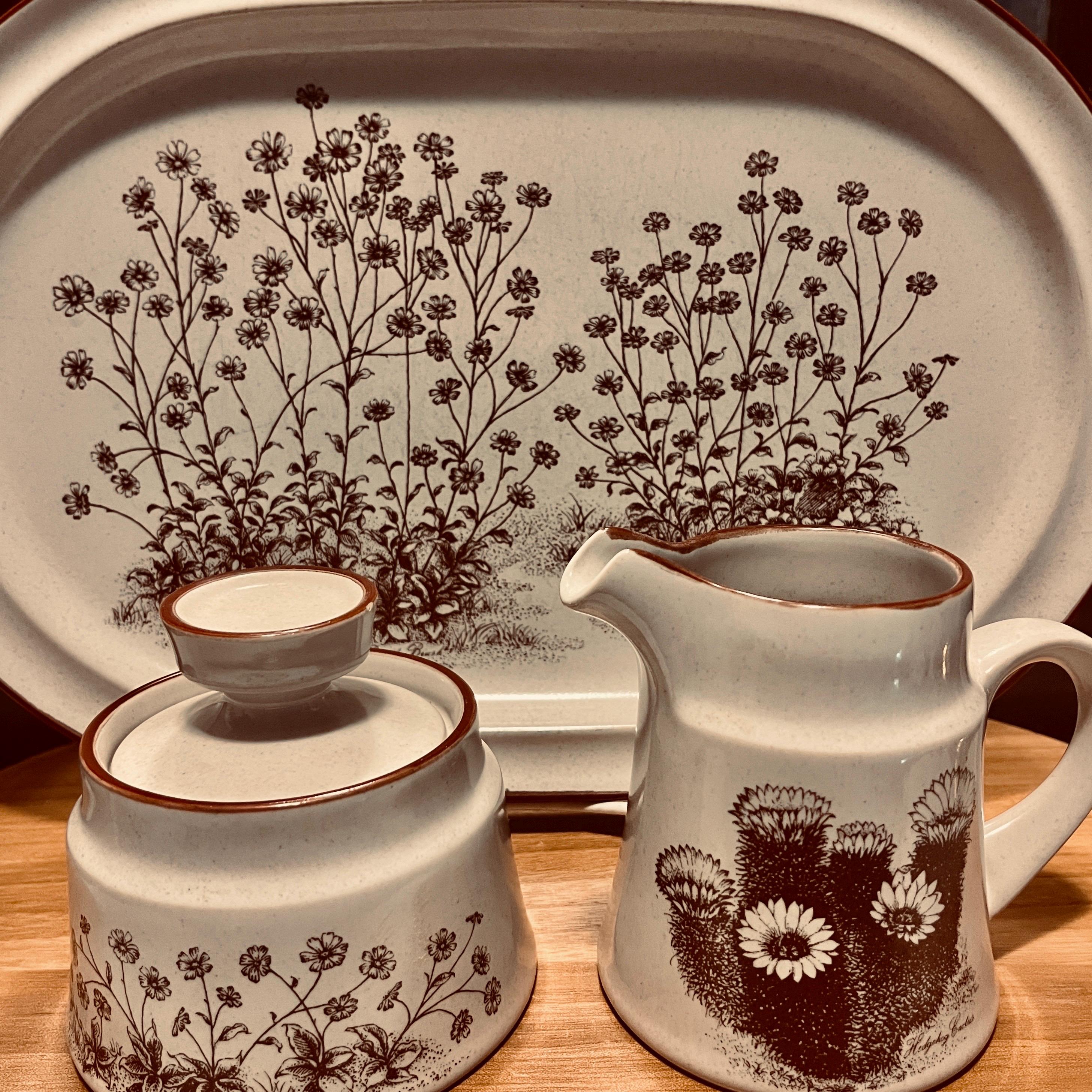 Noritake Desert Flowers Dinnerware Set - Etsy