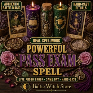 Pass Exam Spell - Academic Success, Focus and Confidence Ritual