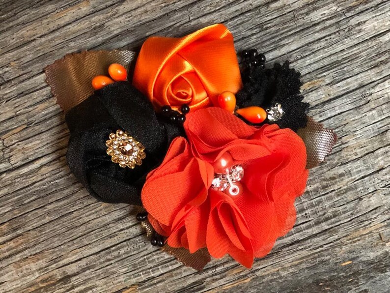 perfect for halloween! Black and orange