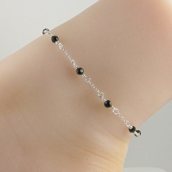 black anklet