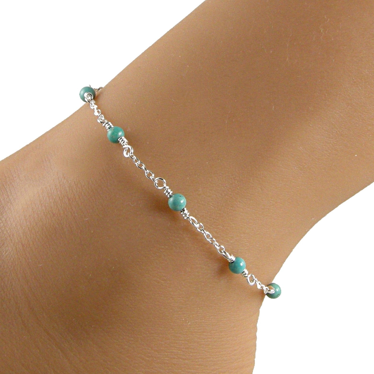 Xl Ankle Bracelet Etsy