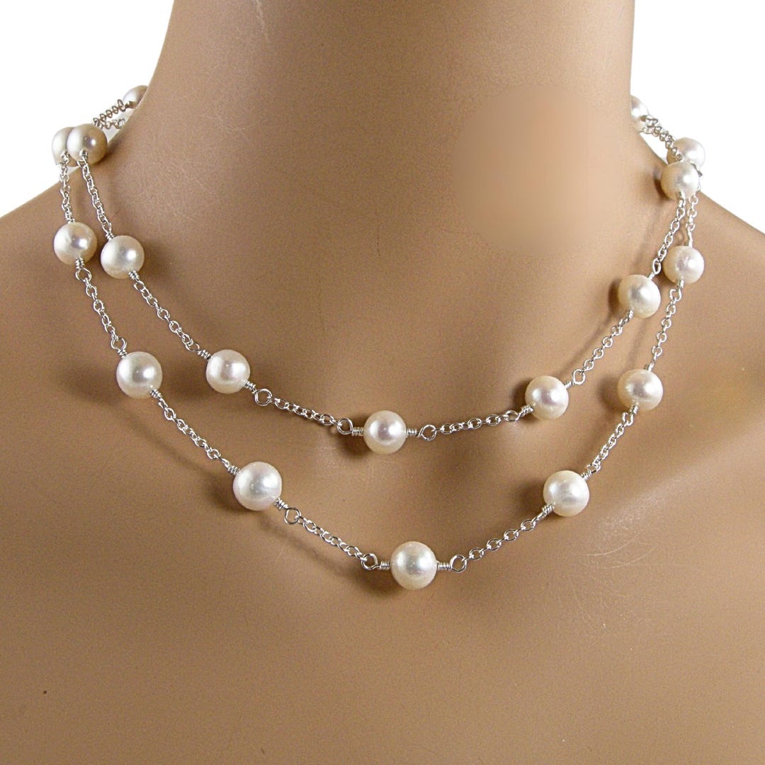 【TommassiniJewelry】Dainty Pearl Stationネックレス il_1080xN.6462356533_akhl.jpg
