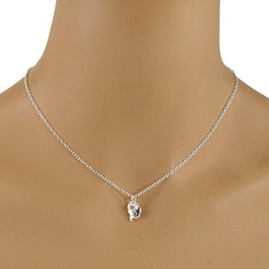 Sterling Silver Lock and Key Necklace, Valentine Necklace, Girlfriend Gift, Heart Padlock Necklace, Lock and Key Necklace, Jewelry Gift