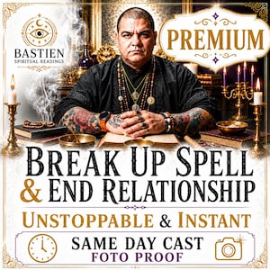 Premium Break Up Spell & Manifestation | End Relationship | Toxic Relationship | Separation and Divorce | Premium PDF Report