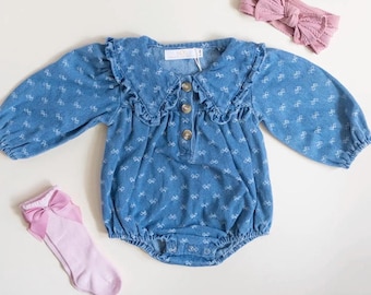 Luna Denim Dress 3T