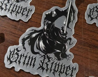 Grim Ripper  Sticker