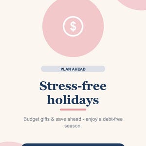 Christmas Savings & Gift Budget Tracker Spreadsheet, Gift List Planner image 4