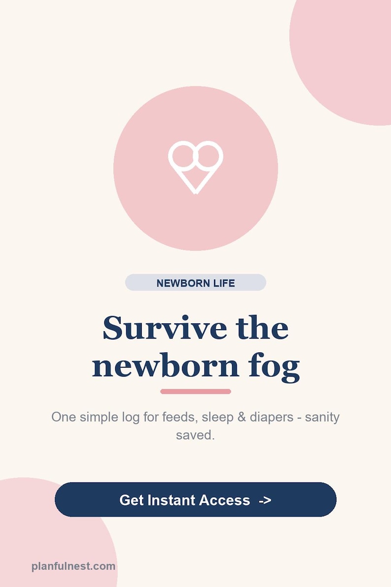 Baby Feeding and Sleep Tracker, Newborn Daily Log and Diaper Tracker, New Mom Baby Shower Gift for Google Sheets & Excel image 7