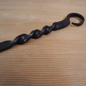 Fire poker - simple New Mexican style fire poker based on antique original.  Hand forged blacksmith Christmas gift