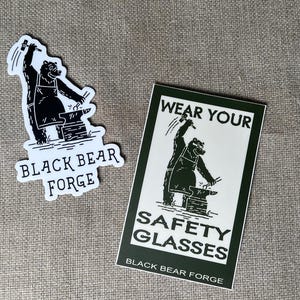 Black Bear Forge sticker