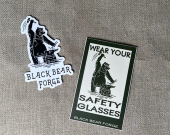Black Bear Forge sticker