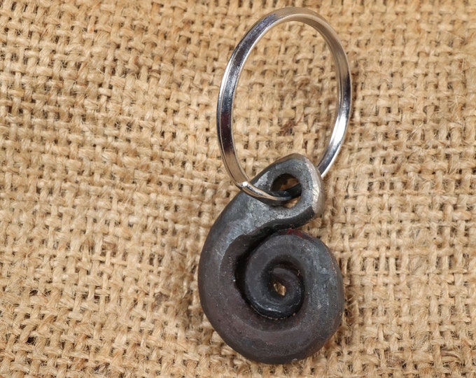 Hand Spiral Key Ring or Key Fob. Etsy