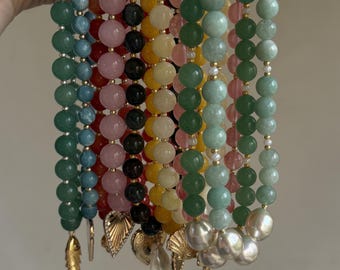 Custom Chunky Beaded Necklace - MADE TO ORDER