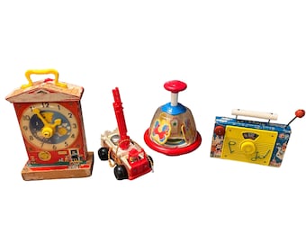 Vintage 1989 Mattel See N Say, Mother Goose Says Spinning Rhyme Toy