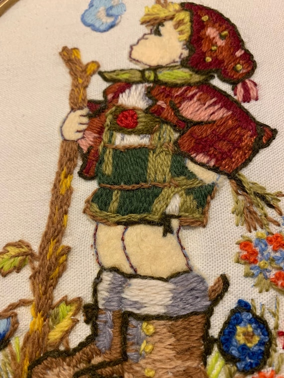 Vintage Hummel Peasant Girl and Boy Embroideries Vintage Hummel Peasant Girl and Boy Embroideries