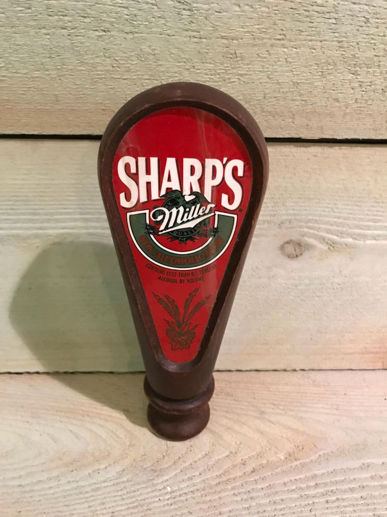 Vintage Tap Handle Sharp's Miller Beer Tap Handle Tap Pull Etsy