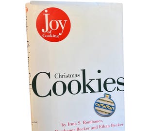 Vintage 'Joy of Cooking Christmas Cookies' Cookbook – 1996 Holiday Recipes