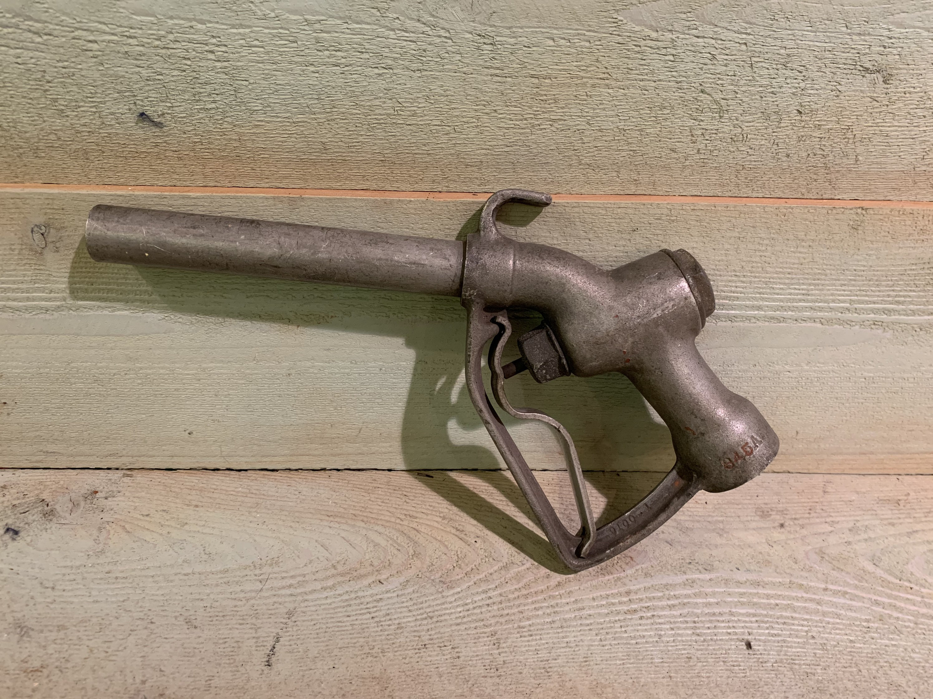 Old Metal buckeye Gas Pump Nozzle Old 