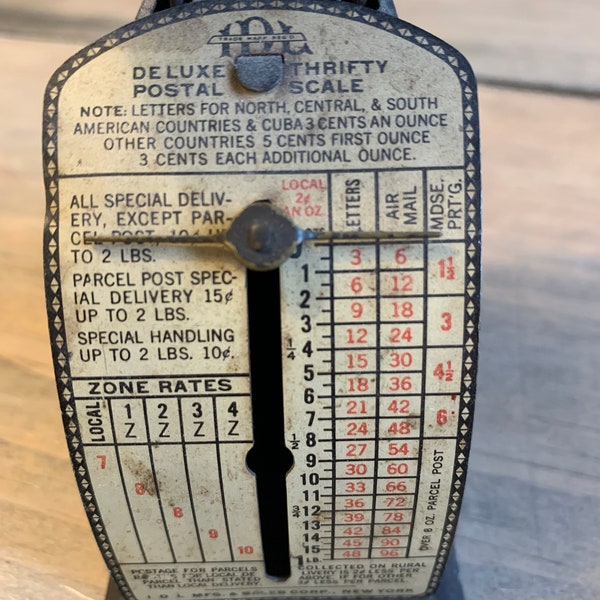 Vintage Postal Scale Etsy