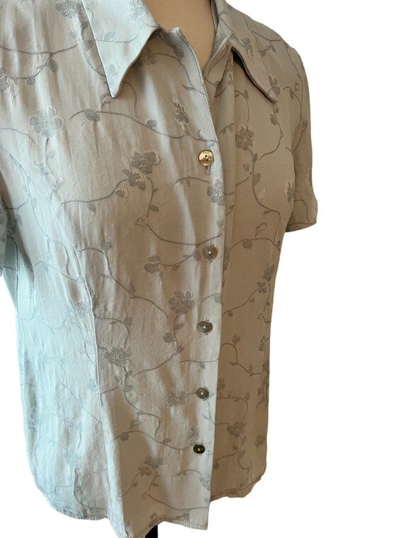 Vintage 70s Embroidered Blouse: Conrad C Collecti… - image 2