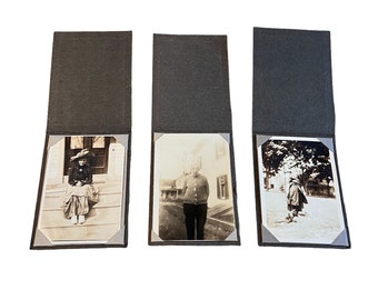 Vintage Black & White Photo Folio: 1940s-50s Photographs