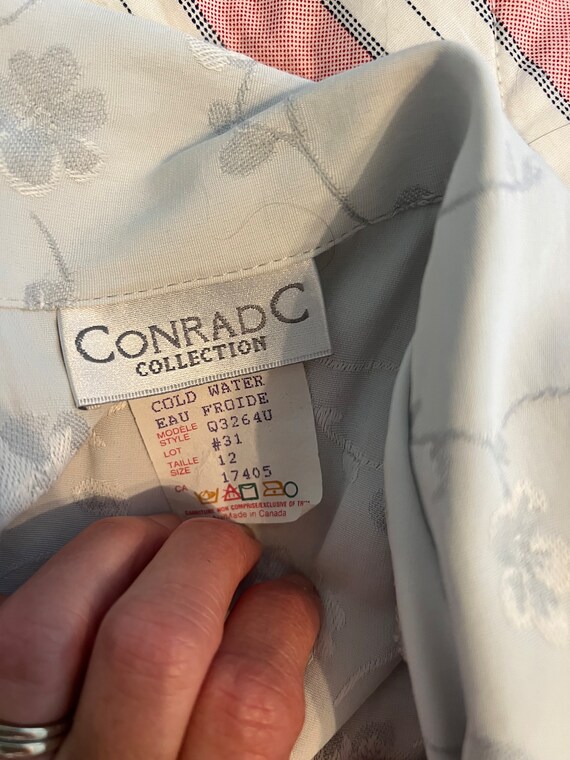 Vintage 70s Embroidered Blouse: Conrad C Collecti… - image 5