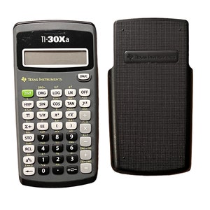 Vintage TI-30Xa Taschenrechner, Texas Instruments TI-30Xa