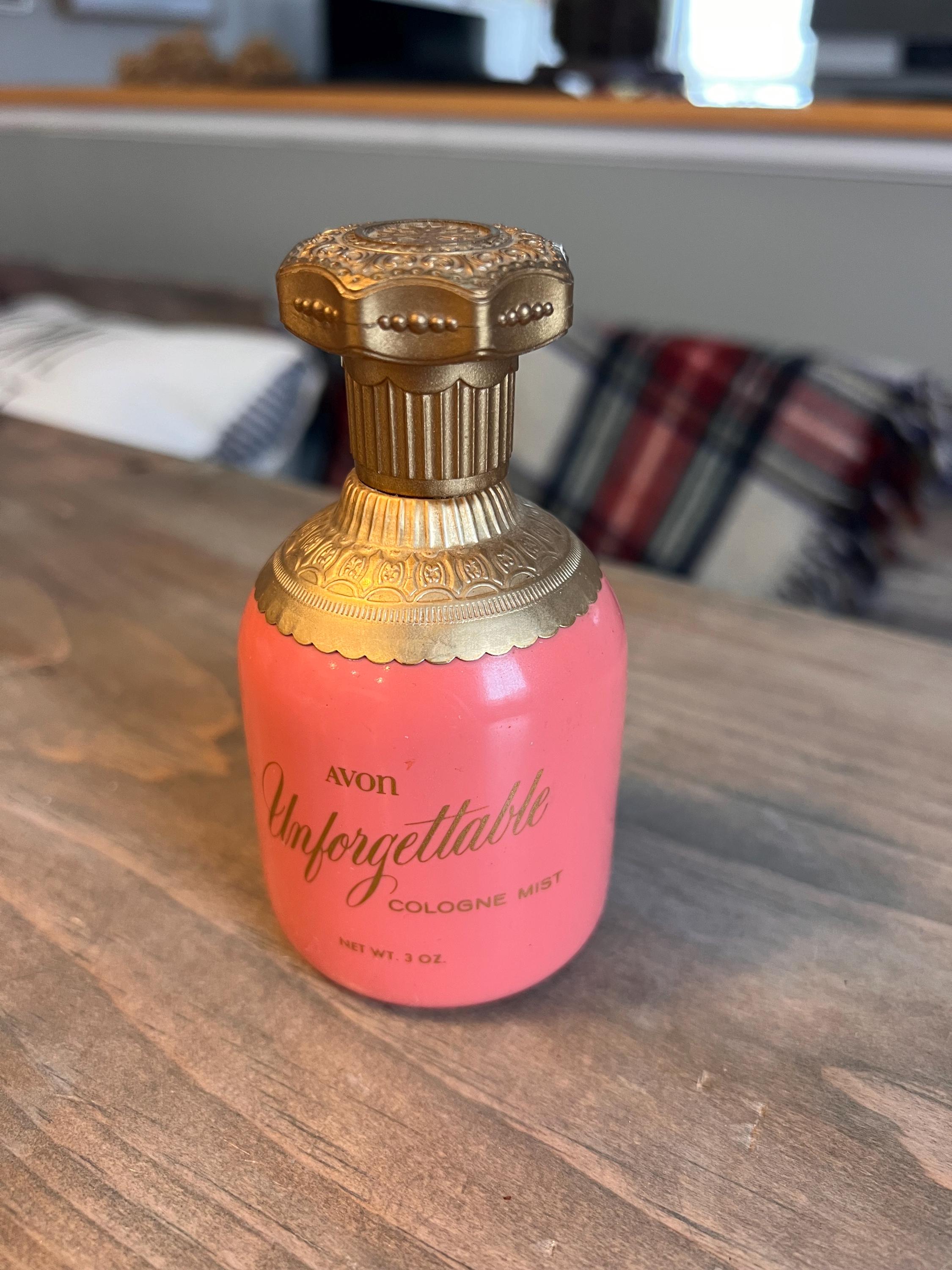 Vintage Avon Perfume Bottles 1960s 1970s Mid Century Vanity Decor