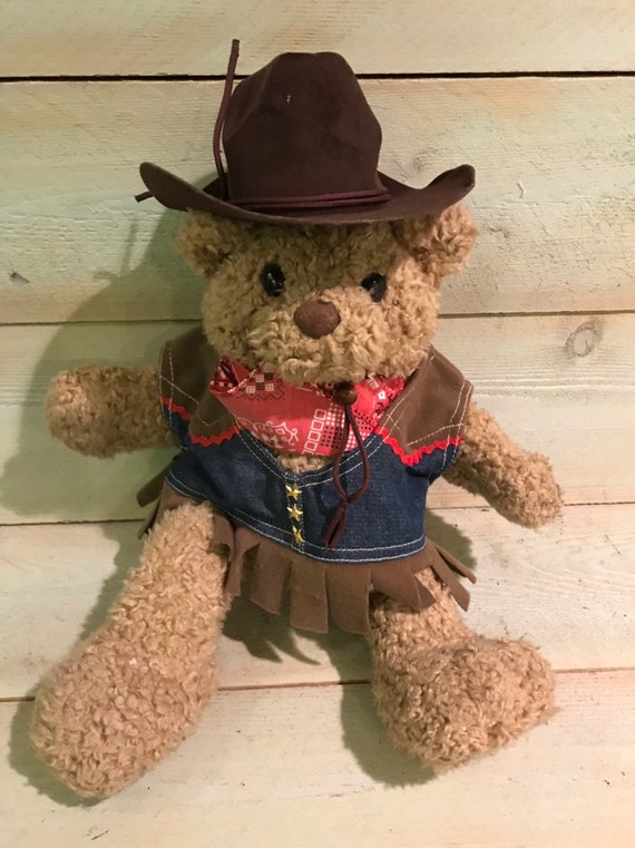 cowboy teddy bear