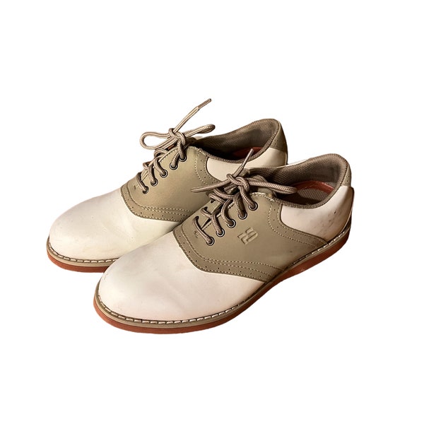 Scarpe da golf vintage Preppy Pro Select da donna taglia 8.5 Scarpe da golf retrò Hipster condizioni eccellenti