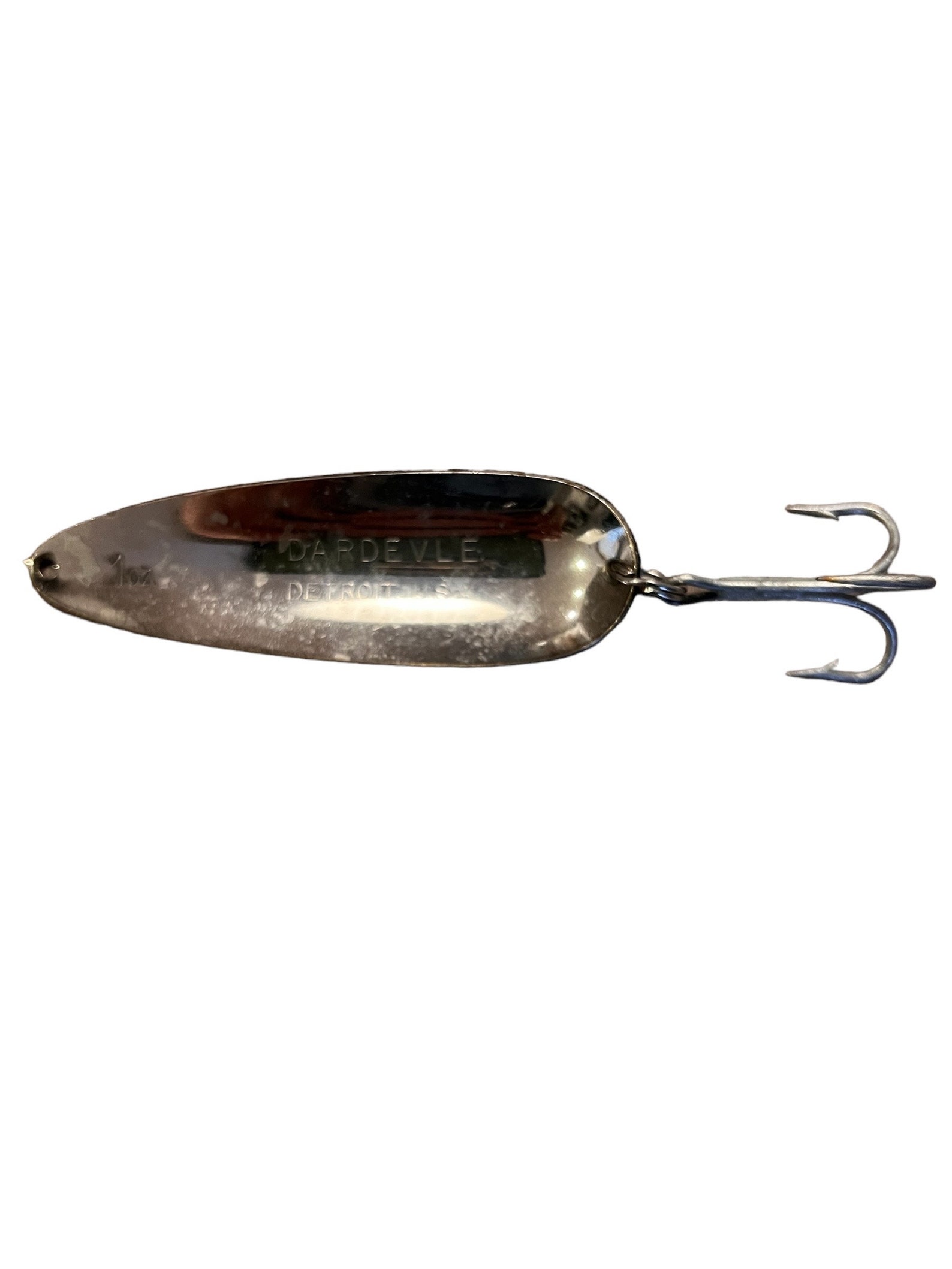 Vieux Leurre Eppinger Dardevle Detroit – Cuillère Vintage 1940 – Pêche Eau Douce