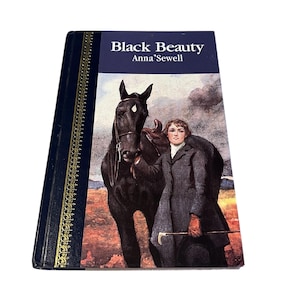 Black Beauty von Anna Sewell copyright 19998, Black Beauty Book, Kinderbuch, Hardcover Buch