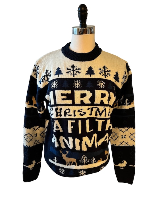 Home Alone Christmas Sweater, Merry Christmas Ya F