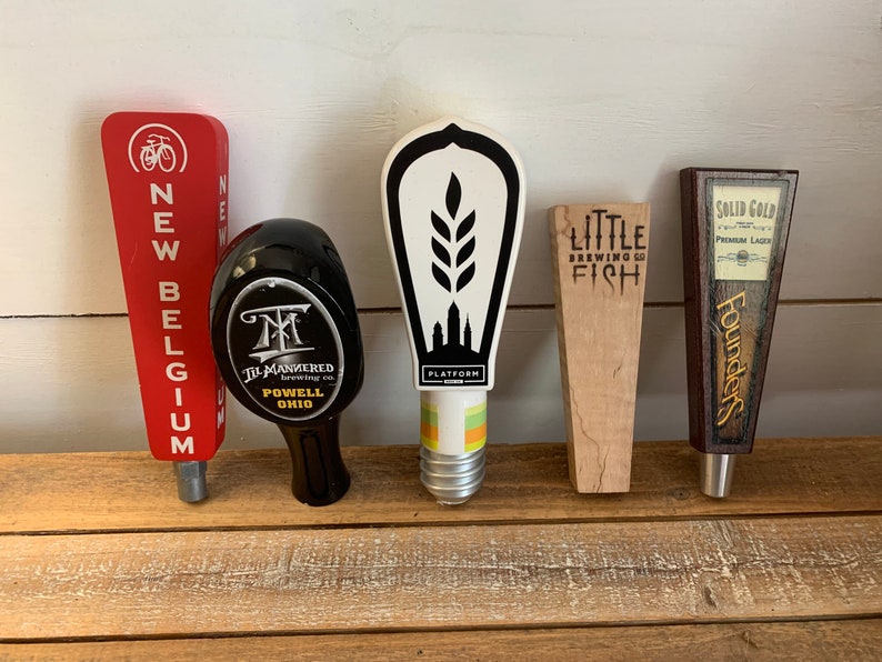 Tap Handles Beer Craft Beer Tap Handles Kegerator Tap Homebrew Etsy