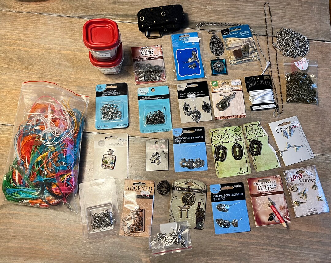Vintage Jewelry Making Destash Lot Necklace Making Destash Etsy