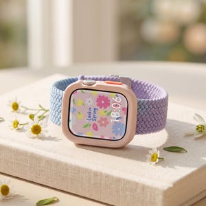Skyddande sportarmband i nylon för Apple Watch, färgglada tillbehör, sött iwatch-fodral med tonad färgförändring, Y2k-stil, gym och fitness