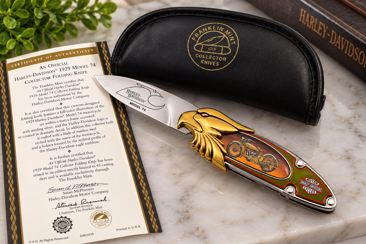Franklin Mint Collectable Knives - Etsy