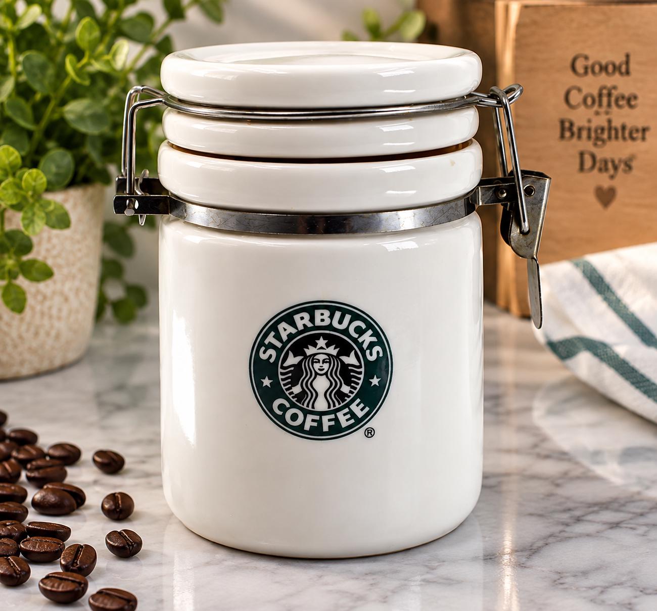 Vintage Starbucks Canisters - Etsy