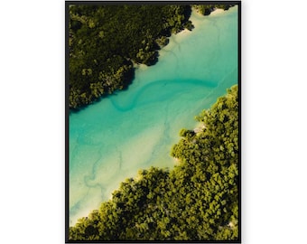 Emerald Tides - Western Australia - Fine Art Aerial Photography Print