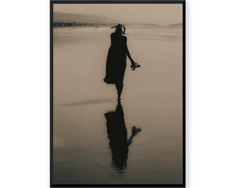 Moody Ocean Solitude Fine Art Photography Print