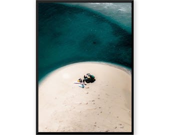 Edge Of The Tide - Western Australia - Fine Art Aerial Photography Print