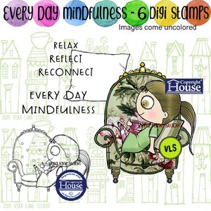 Everyday Mindfulness- 6-cijferige postzegelbundel