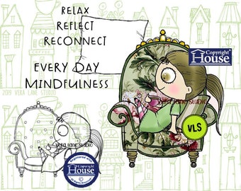 Everyday Mindfulness- 6 Digi stamp bundle