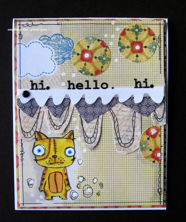 Quirky Zombie Couple and Cat With Sentiment 5 Digi Stamp Set - Etsy