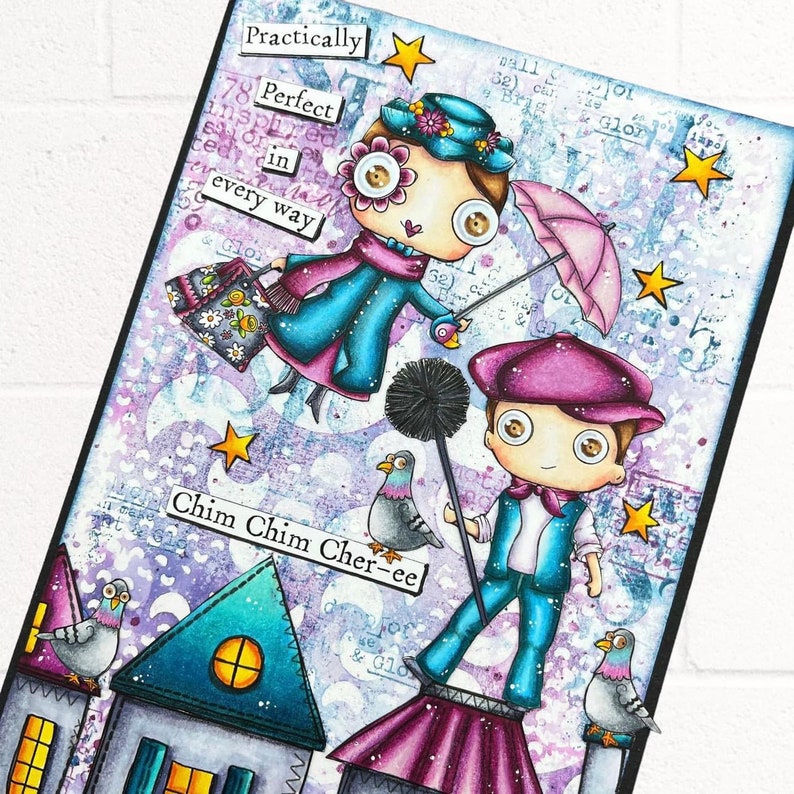 Mary Poppins 7 Digi stamp bundle image 4